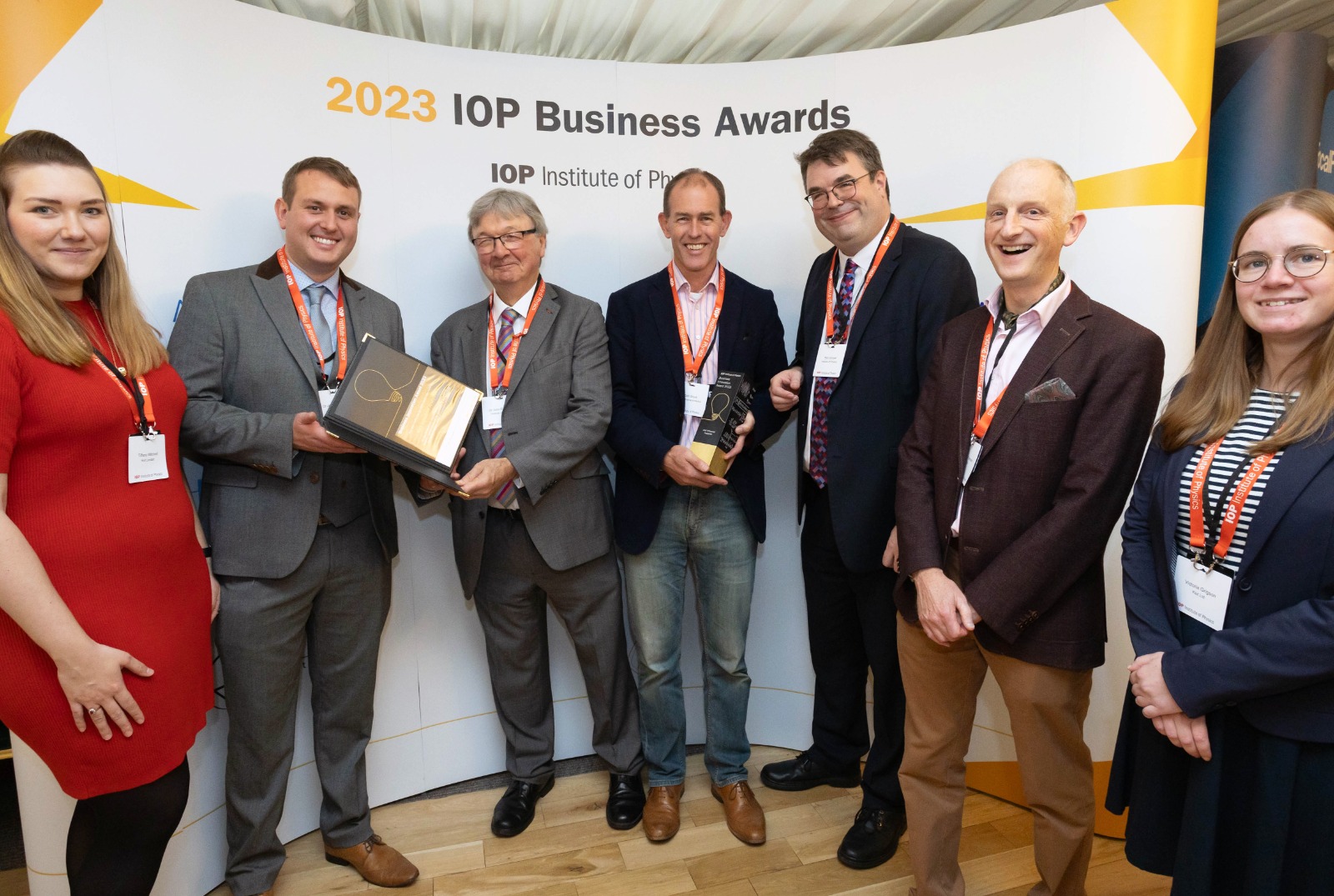 The IRmadillo goes to Parliament IOP Innovation Award
